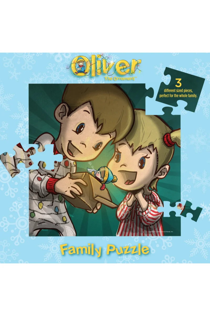 Oliver the Ornament Children Family Puzzle 352 Pieces