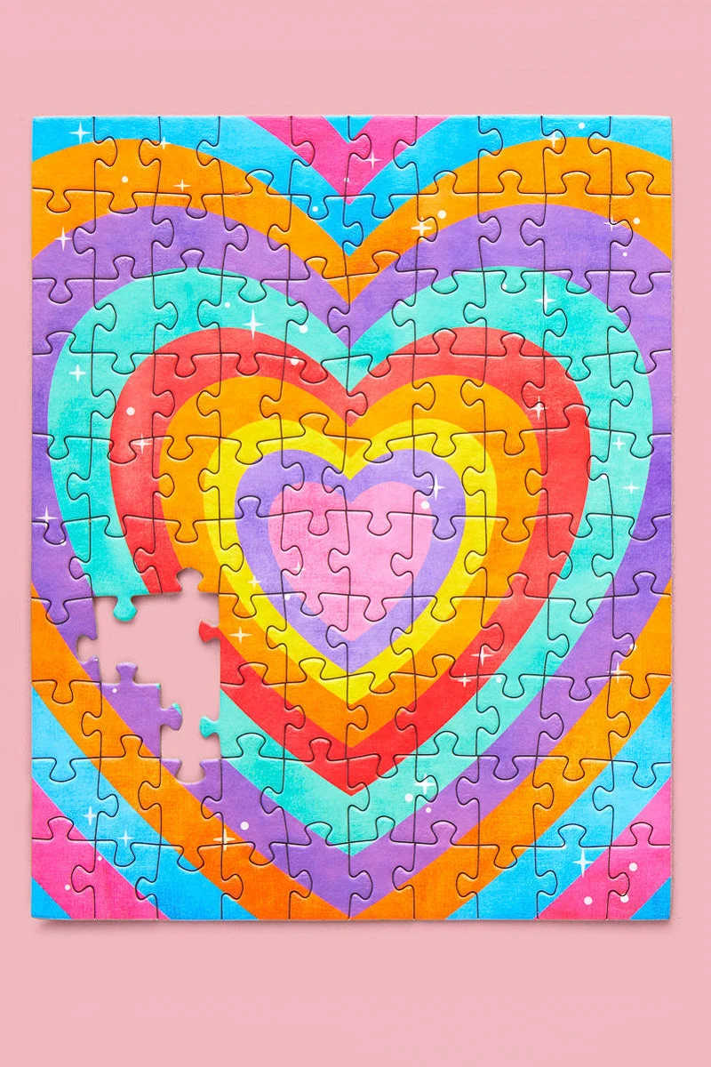 Velvet Heart Puzzle Snax 100 Piece - Image 2