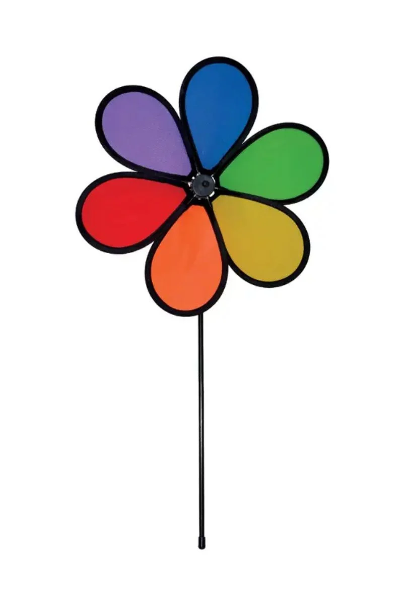 Rainbow Dazy Petal Spinner 12" - Image 2