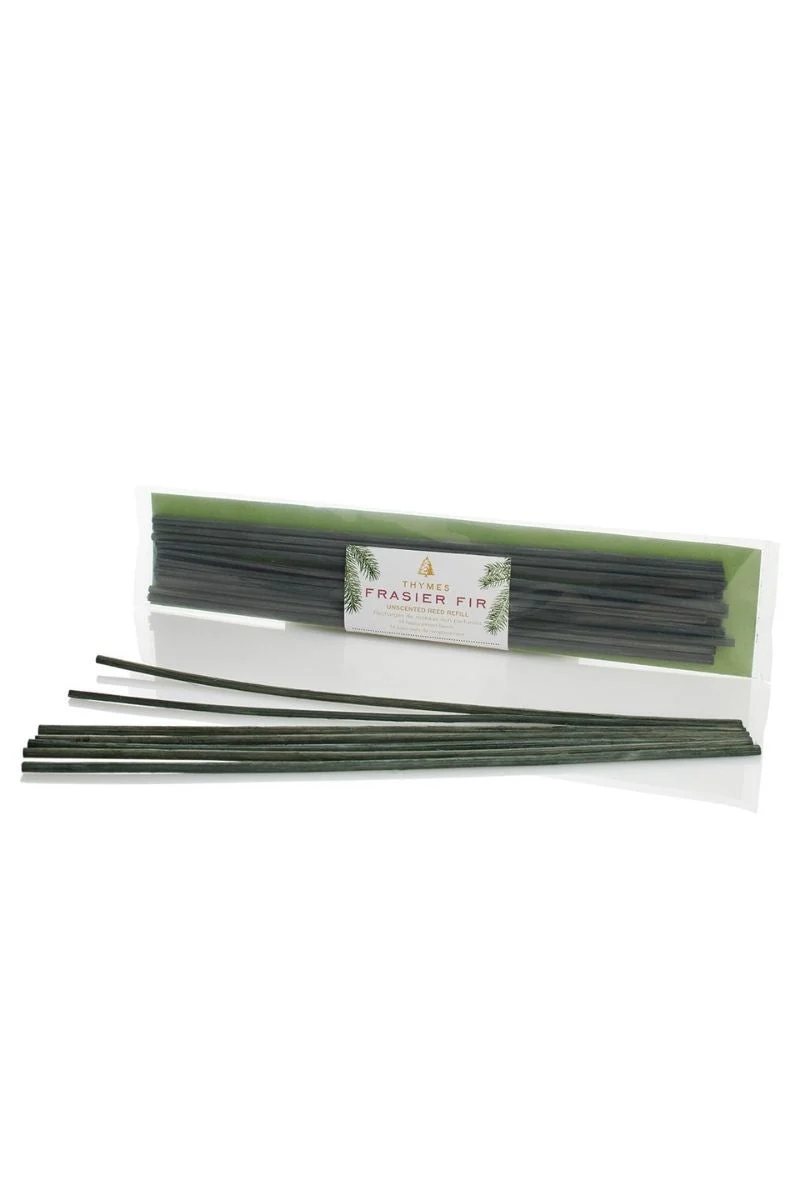 Thymes Frasier Fir Pine Needle Unscented Reed Refill Green