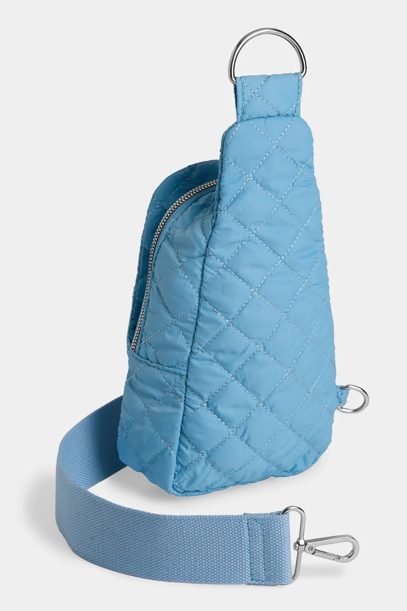 Rhea Puffer Crossbody Sky Blue - Image 2