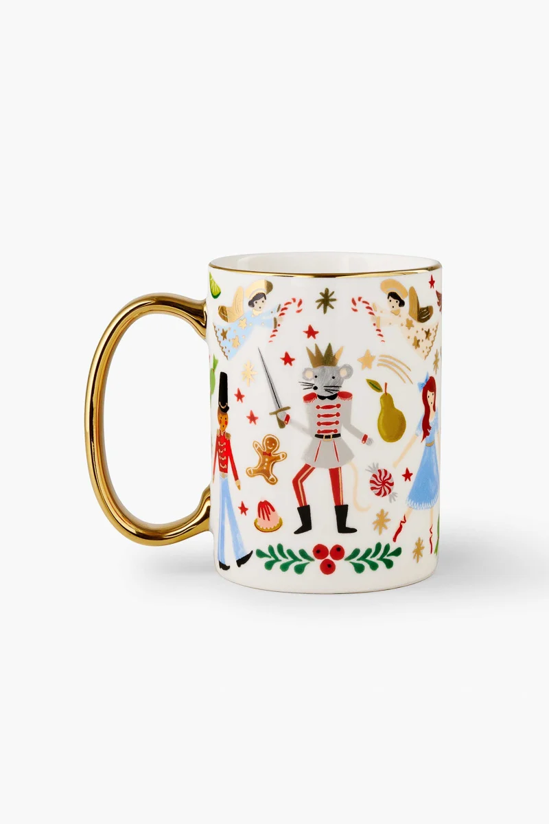 Rifle Paper Co. Nutcracker Porcelain Muig - Image 2