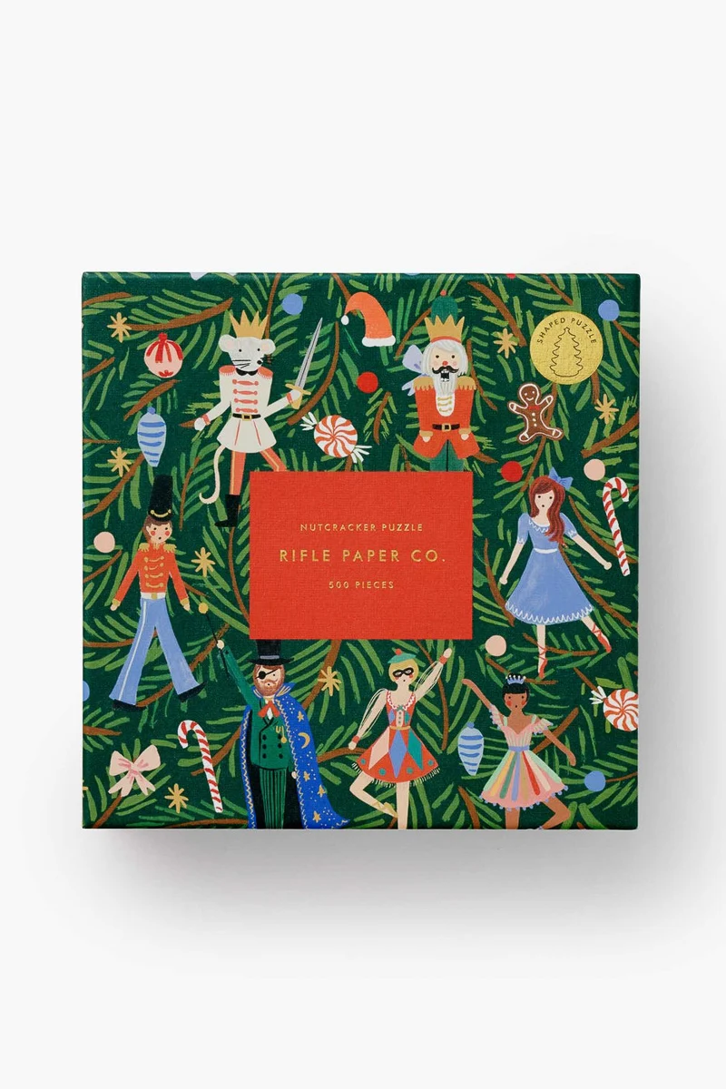 Rifle Paper Co. Nutcracker Puzzle 500 Piece - Image 3