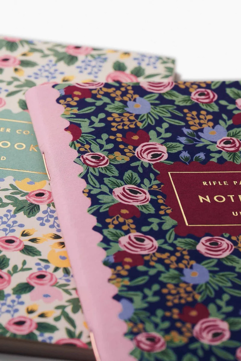 Rifle Paper Co. Rosa Pocket Notebooks Set of 2 - Image 2