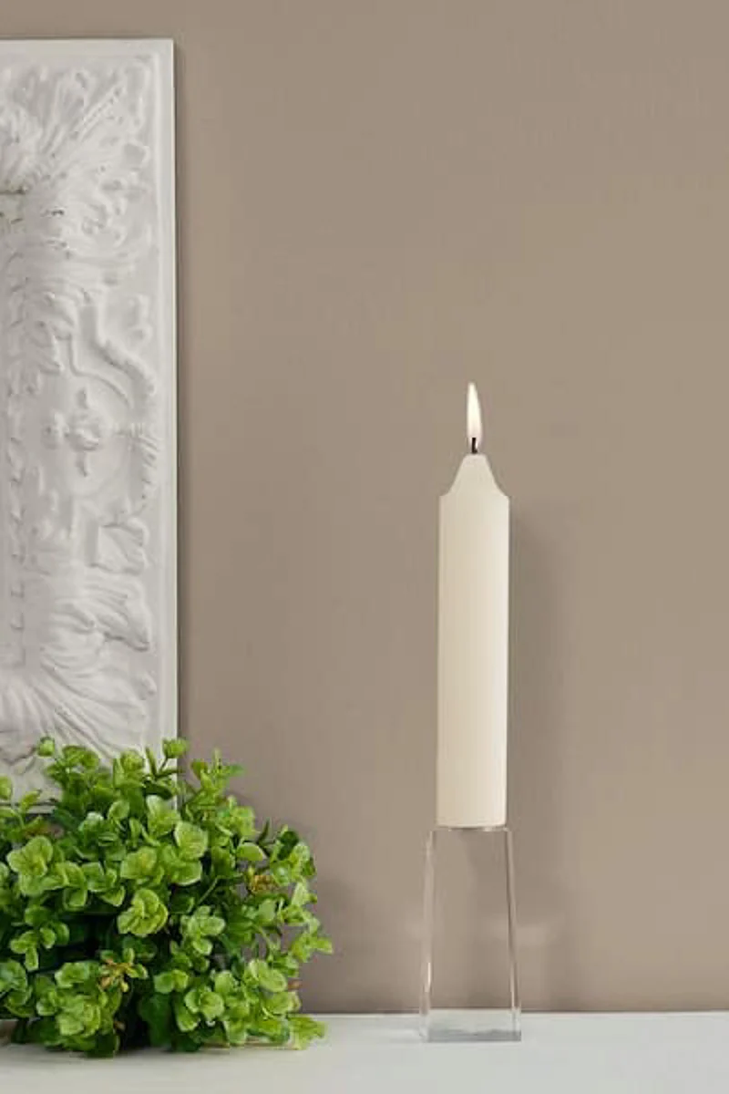 Root Candle Timberline Collenette Ivory 7"