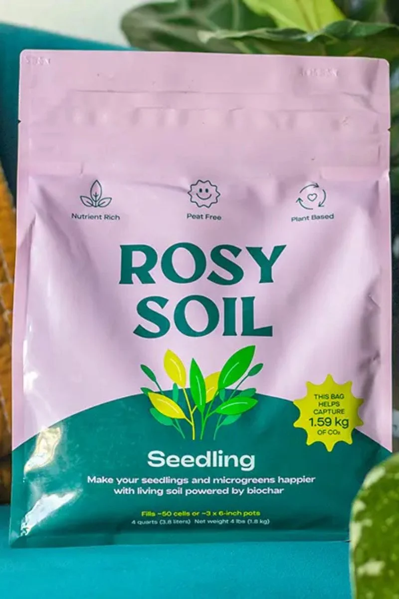 Rosy Soil Organic Seedling Mix 4 qt