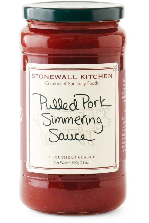 Stonewall Kitchen Pulled Pork Simmering Sauce 22 oz