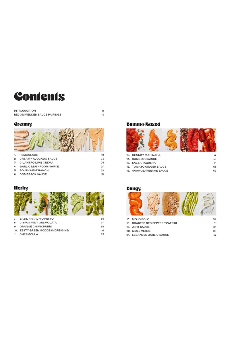 Saucy: 50 Recipes for Drizzly, Dunk-able, Go-To Sauces to Elevate Everyday Meals Hardcover - Image 3