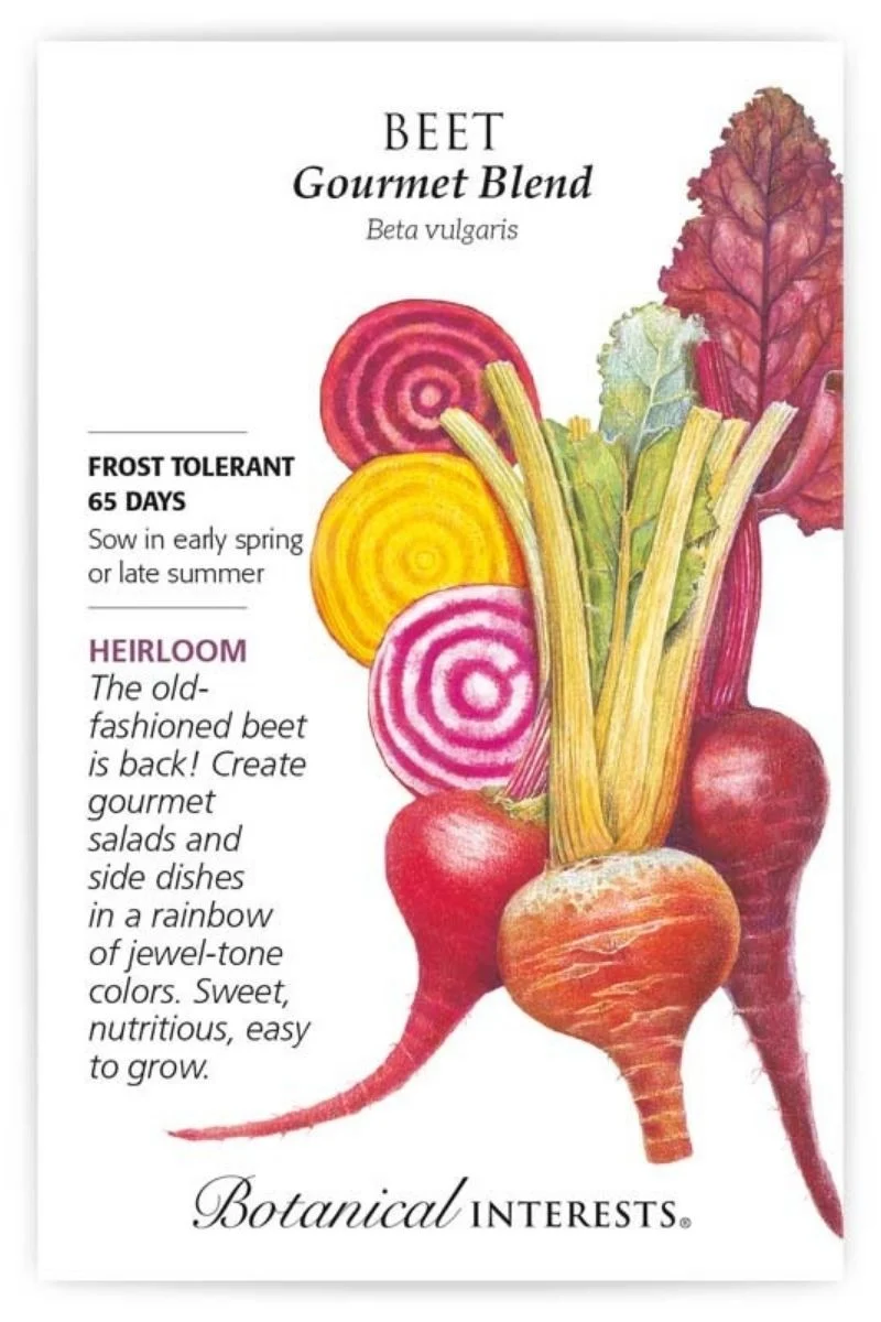 Botanical Interests Gourmet Blend Beet Seeds