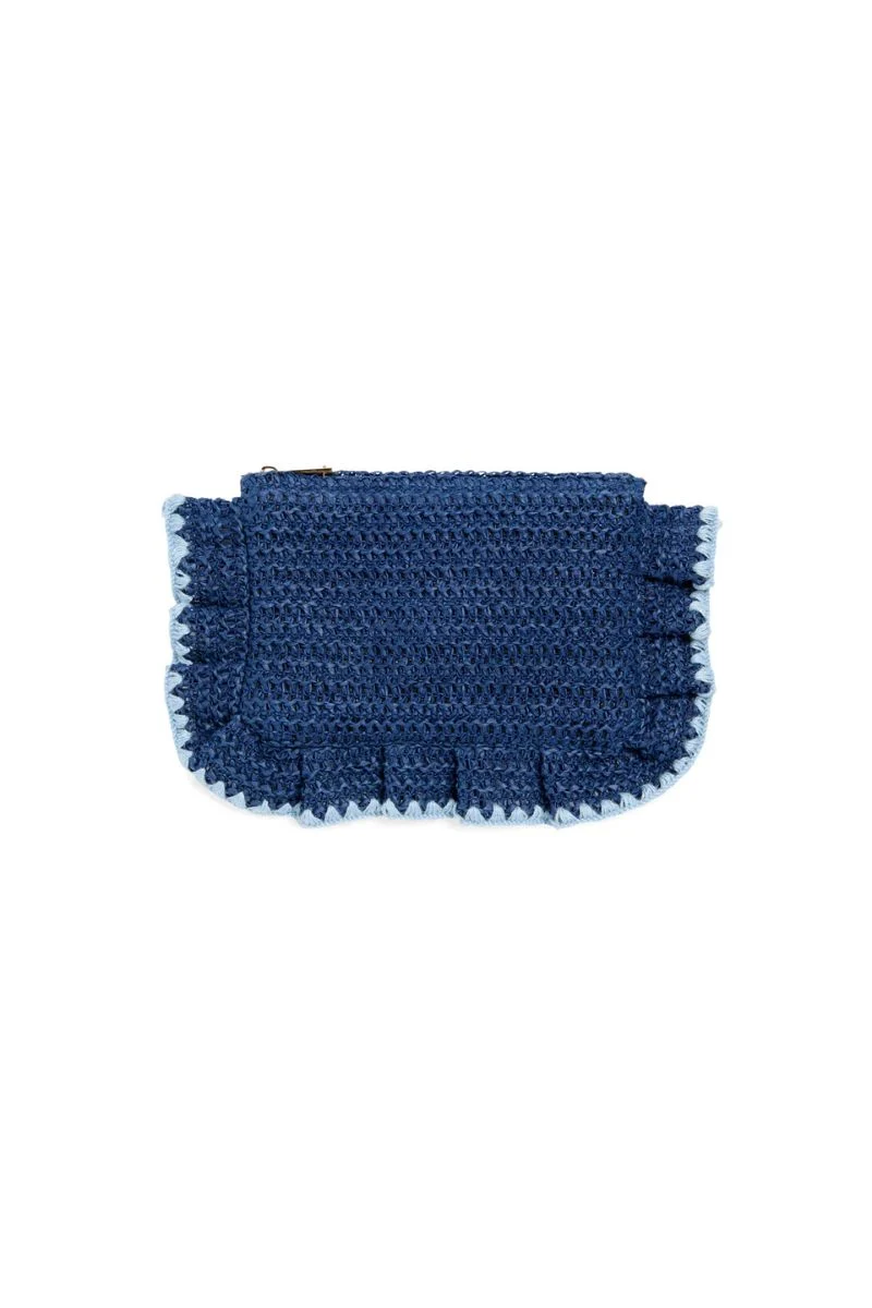 Shiraleah Arabella Zip Pouch Navy - Image 2