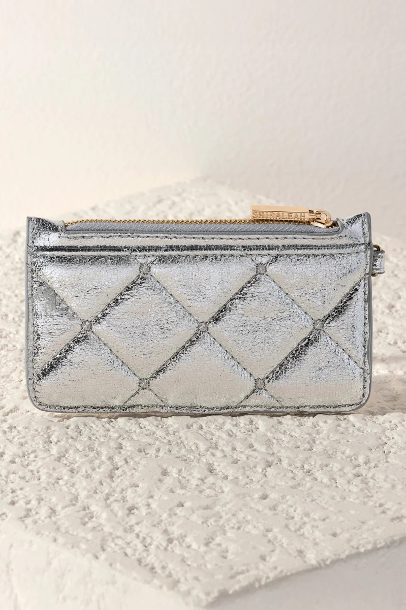 Shiraleah Mademoiselle Card Case Silver - Image 2