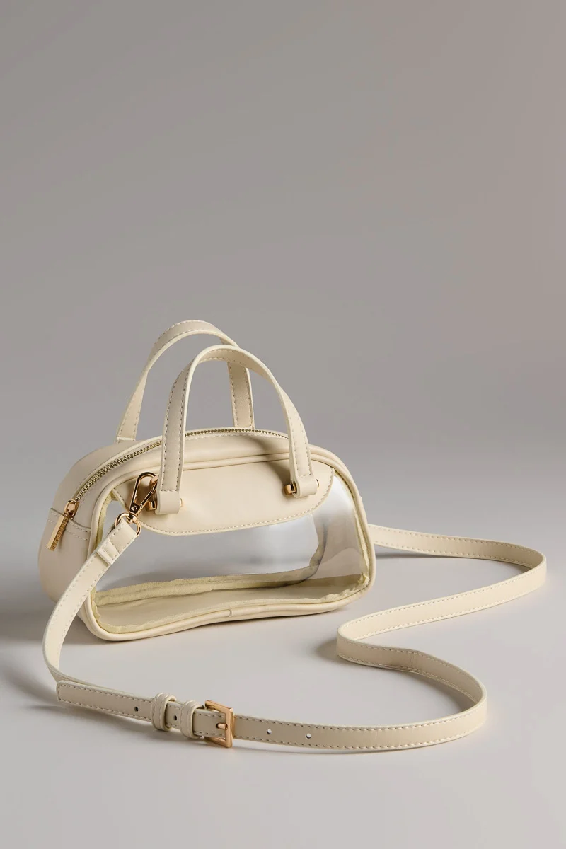 Shiraleah Taylor Mini Cross-Body Ivory - Image 2