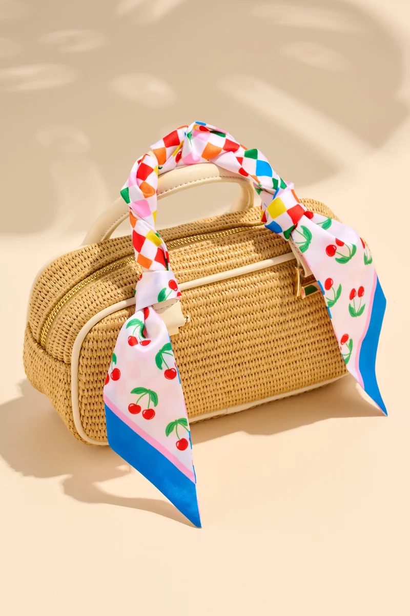 Shiraleah Tropical Lobster Twilly Scarf Multi Assorted - Image 2