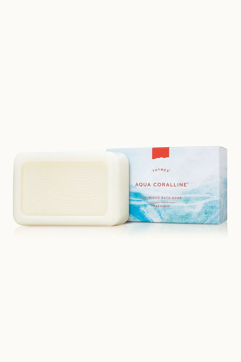 Thymes Aqua Coralline Bar Soap - Image 2
