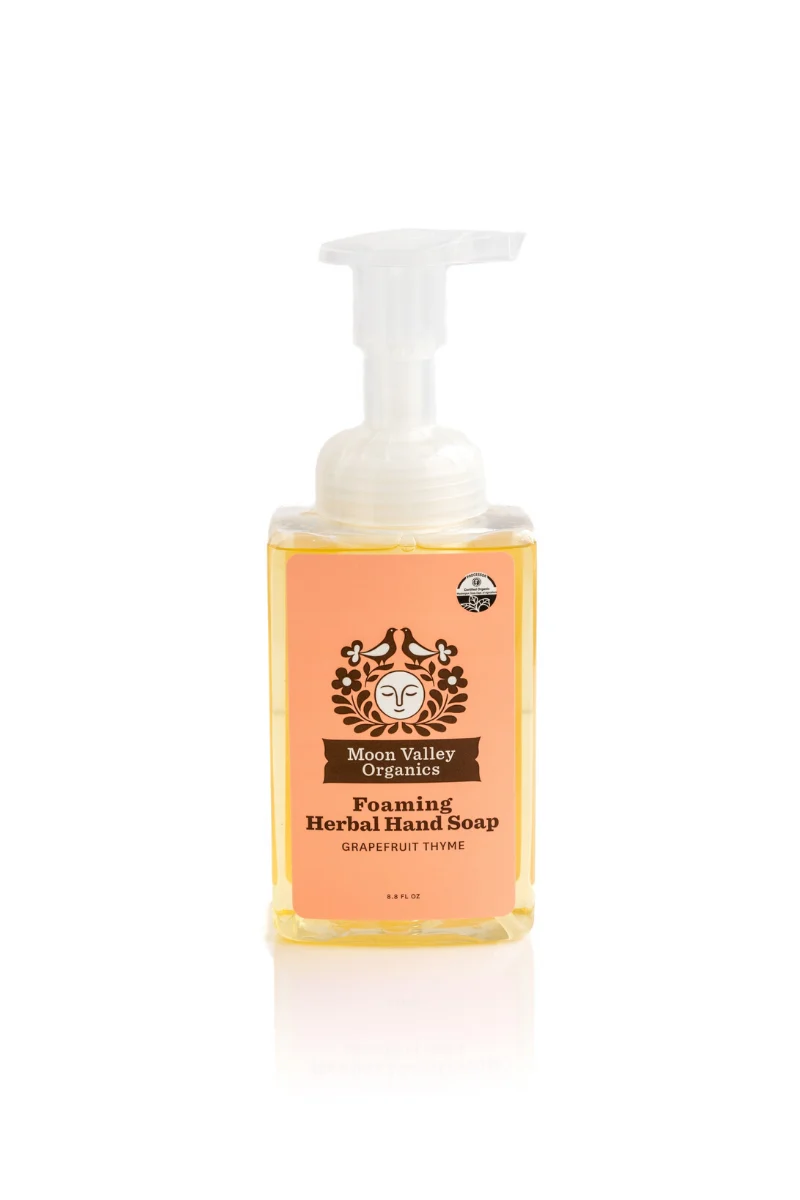 Moon Valley Organics Foaming Herbal Hand Soap Grapefruit Thyme - Image 2