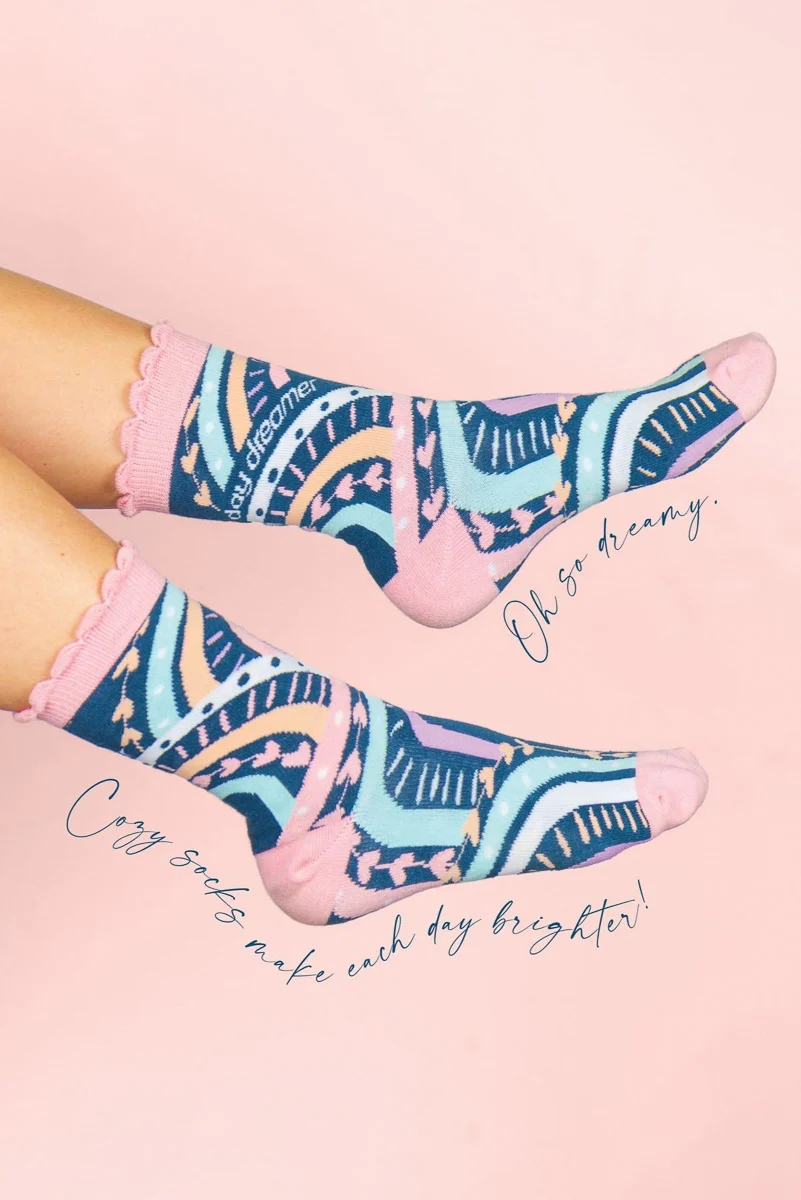 Karma Crew Socks Rainbow
