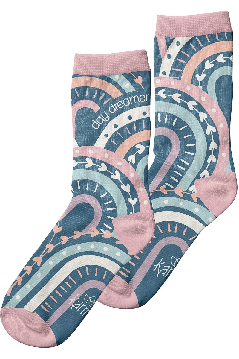 Karma Crew Socks Rainbow - Image 2