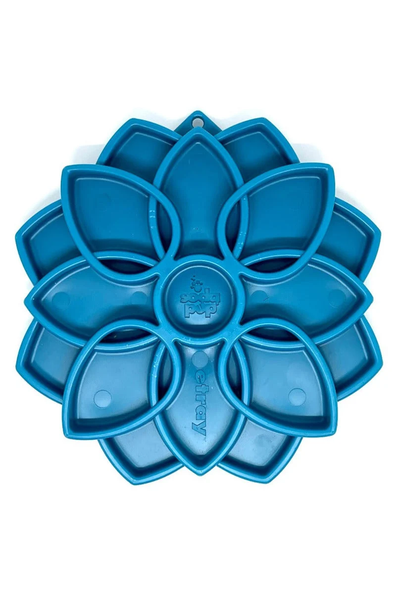 SodaPup Mandala Feeder Blue