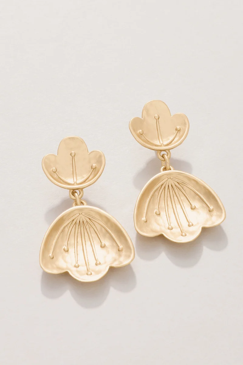 Spartina Cherry Hill Earrings Gold - Image 2