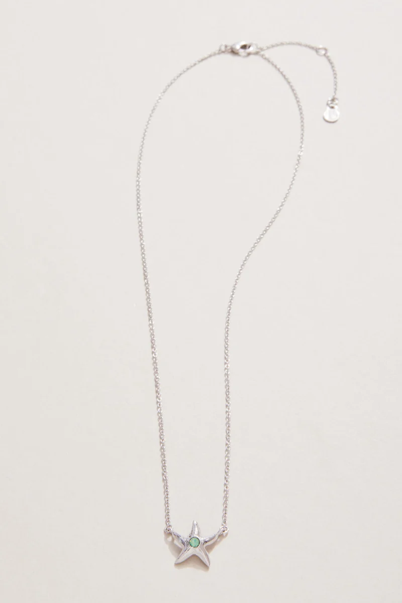 Spartina Sea La Vie Friendship Starfish Necklace Silver - Image 2