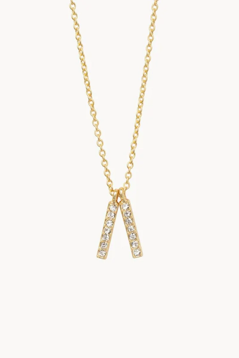Spartina Sea La Vie Necklace 18" Lean on Me/Double Bars - Image 2
