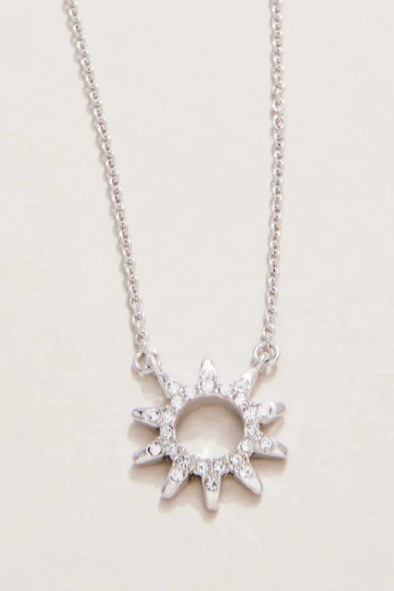 Spartina Sea La Vie Sunshine Necklace Silver - Image 2