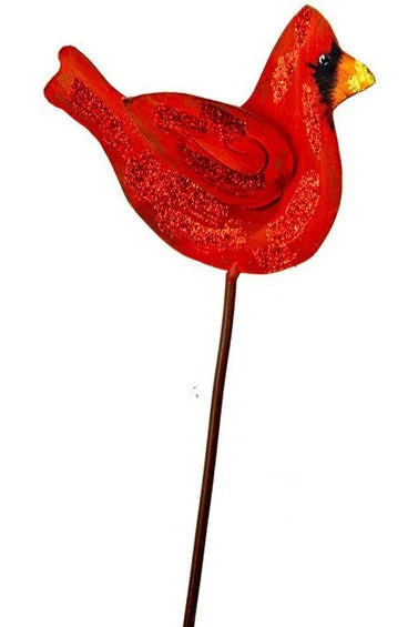 Round Top Cardinal Stake 6"X 22"