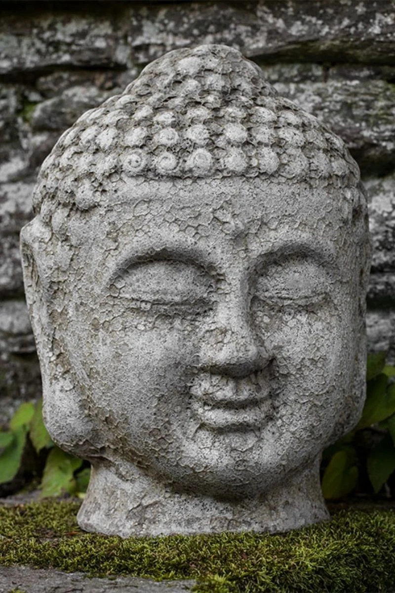 Campania Buddha Statue Small Angkor Grey