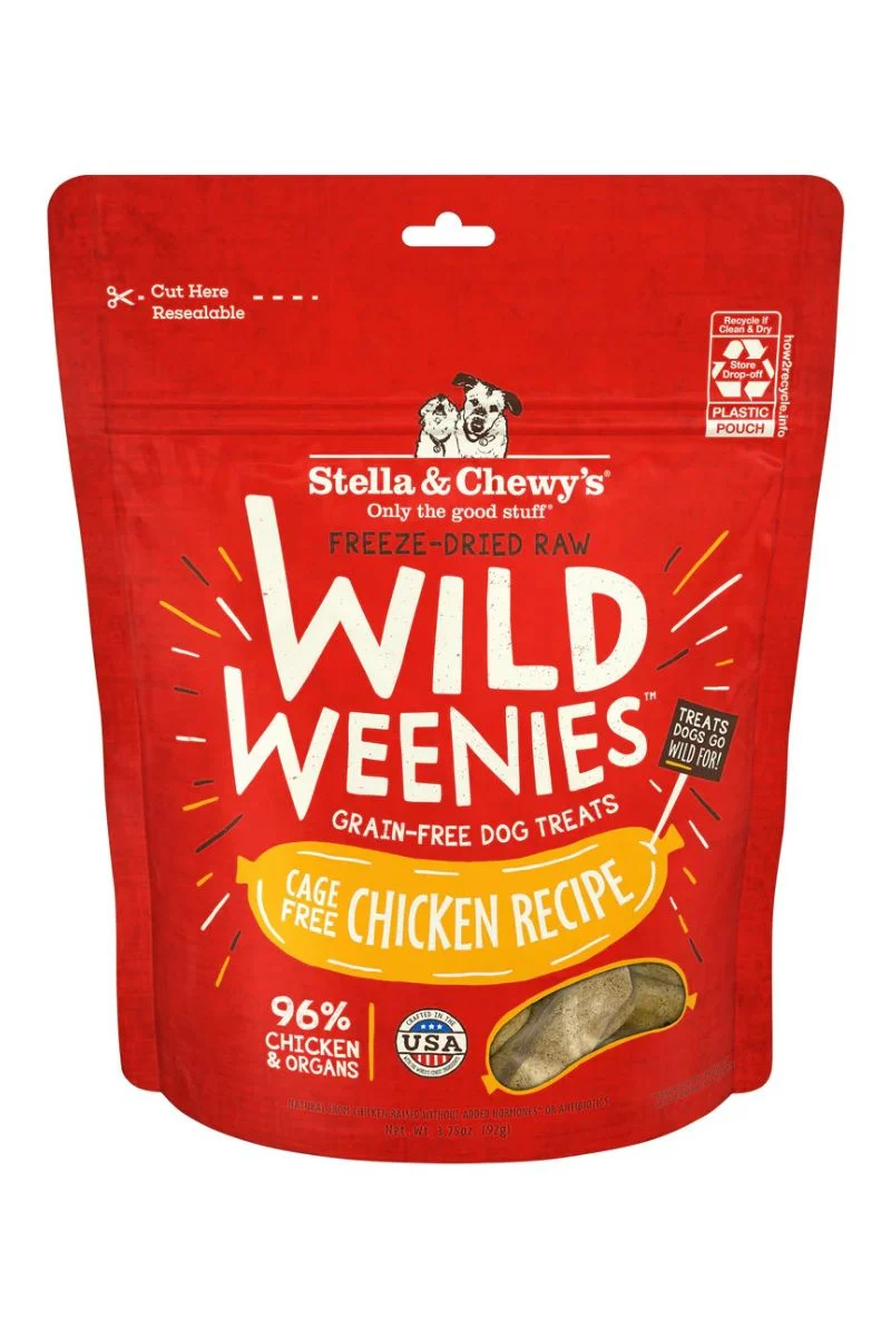 Stella & Chewy's Freeze Dried Wild Weenies Chicken 3.25 oz - Image 2