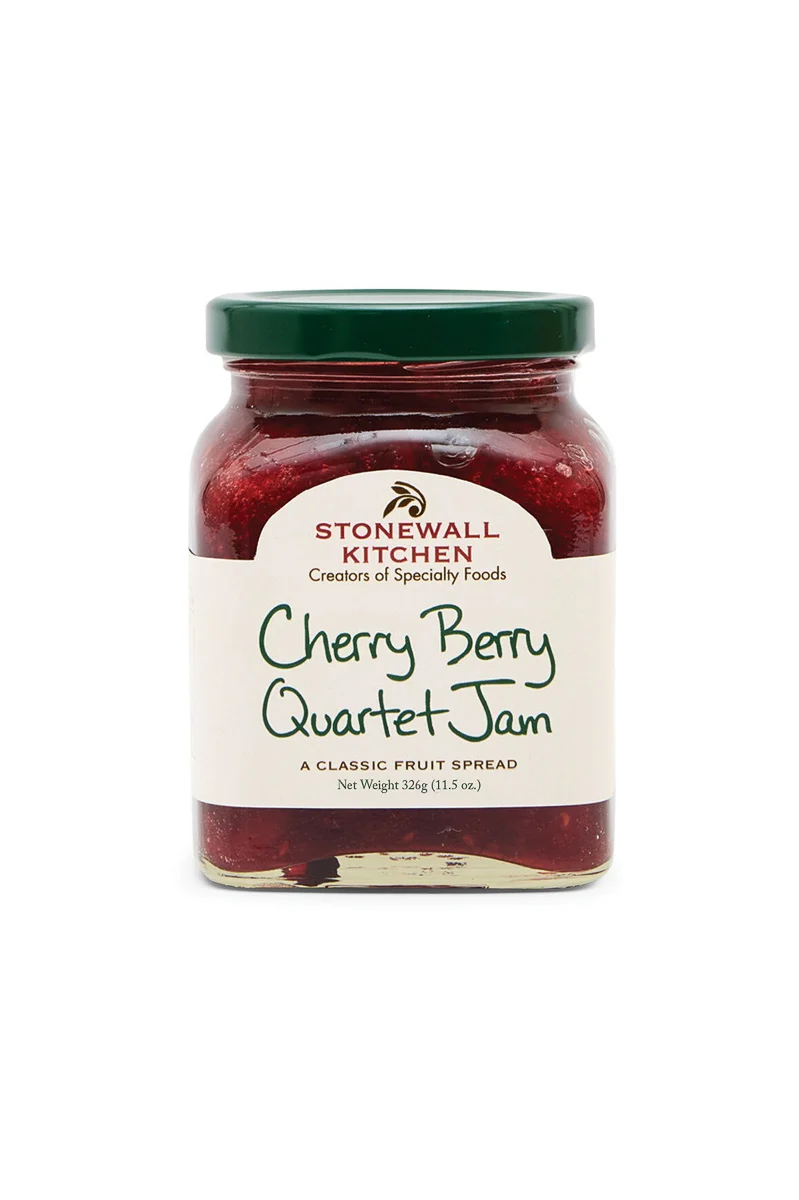 Stonewall Kitchen Four Fruits Medley Jam 11.5 oz - Image 2