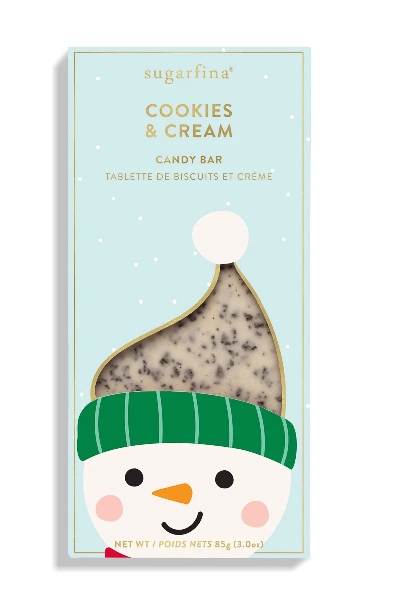 Sugarfina Snowman Cookies and Cream Candy Bar