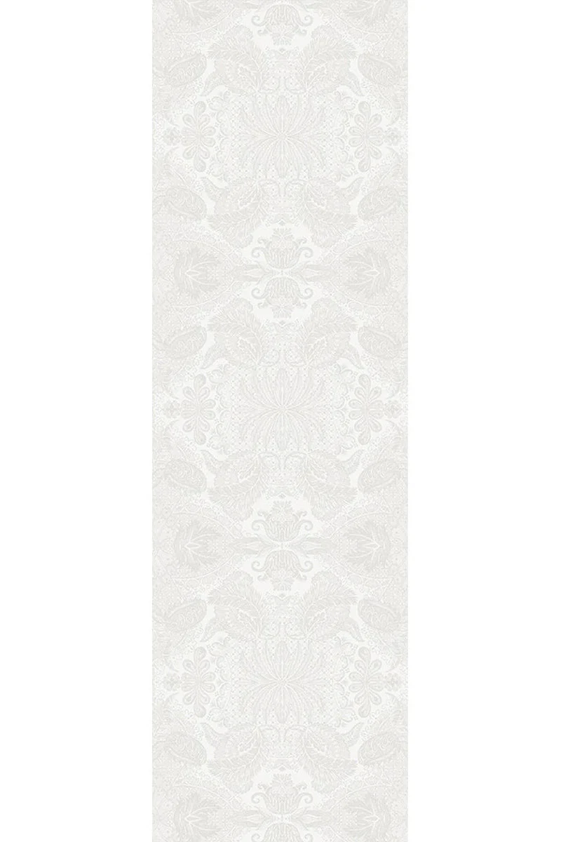Garnier-Thiebaut Mille Isaphire Coated Tablecloth 69"x98" Blanc