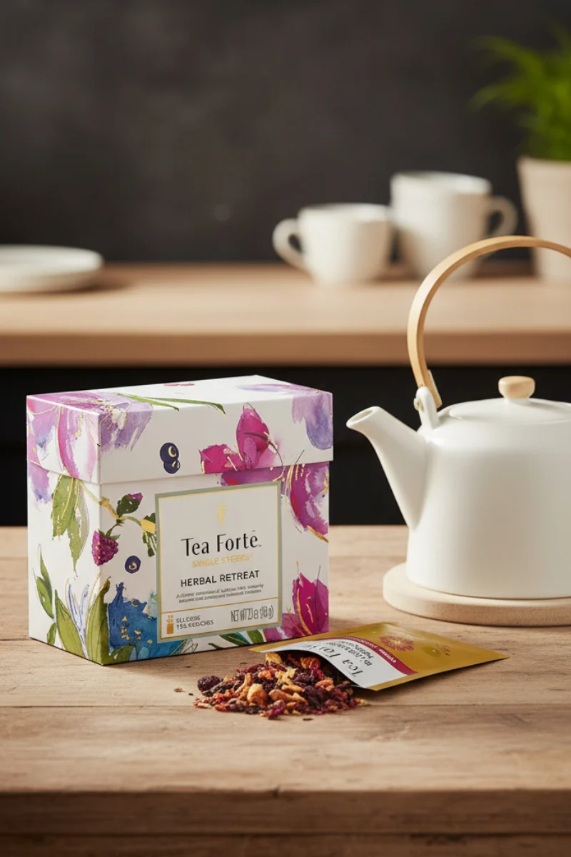 Tea Forte Herbal Retreat Single Steeps Sampler