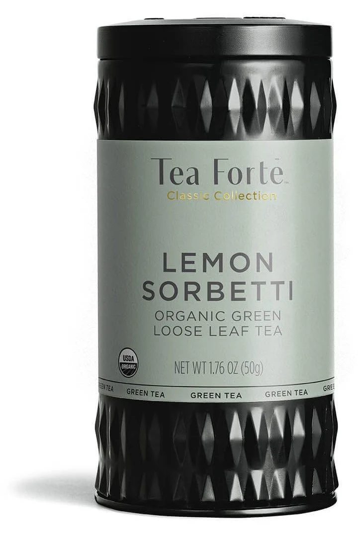 Tea Forte Loose Leaf Tea Canister Lemon Sorbetti
