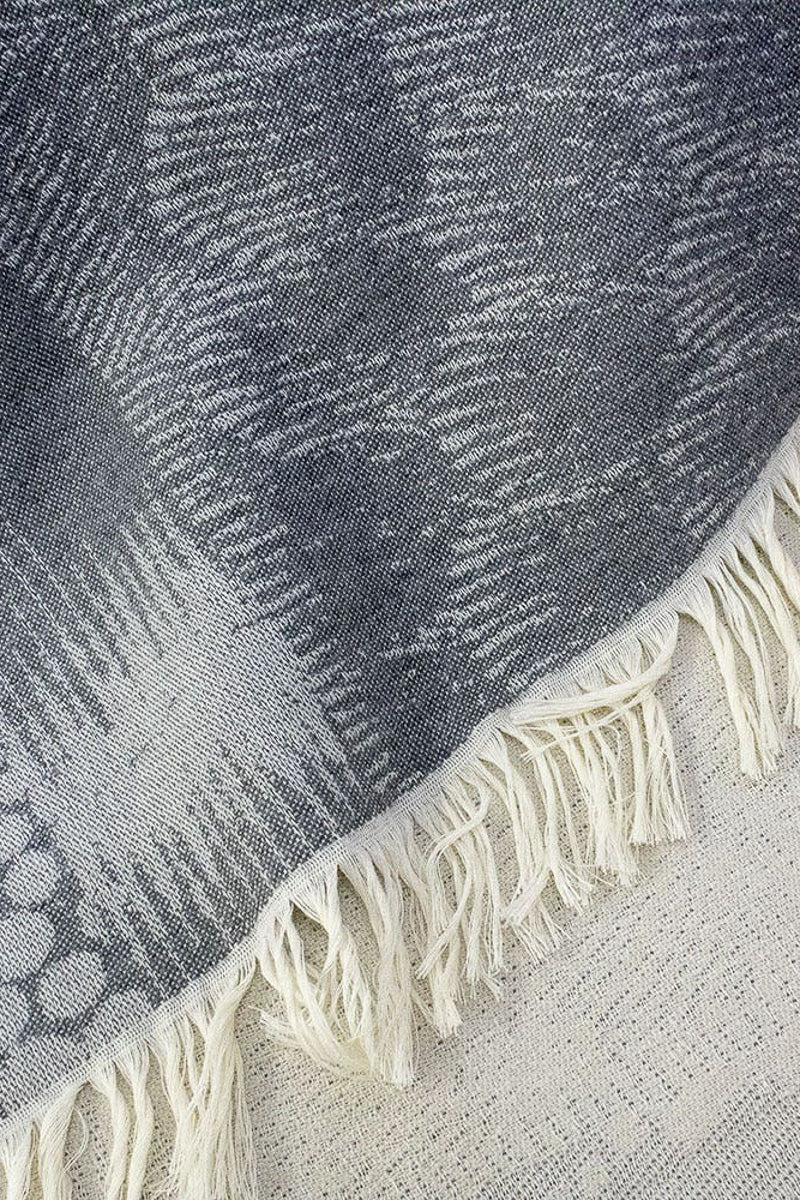 Garnier-Thiebaut Mille Matieres Throw 51"x67" Nuage - Image 2