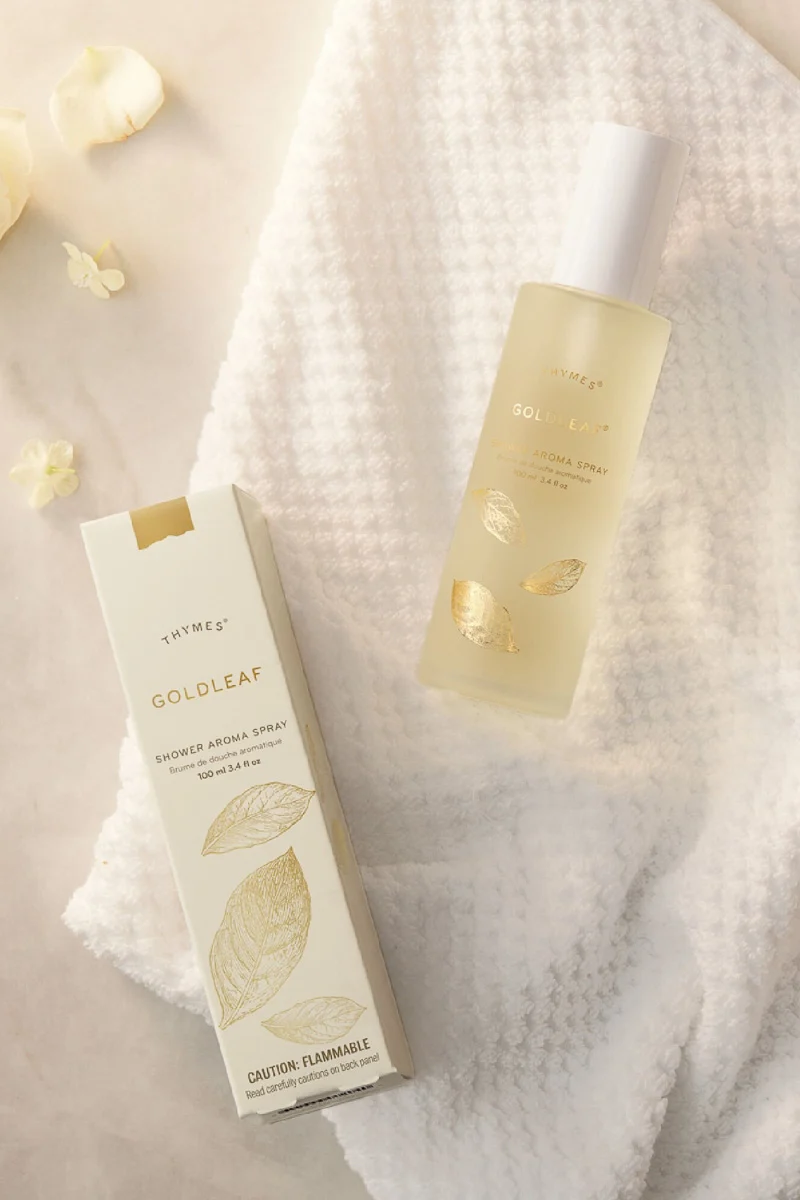Thymes Goldleaf Shower Aroma Spray - Image 2