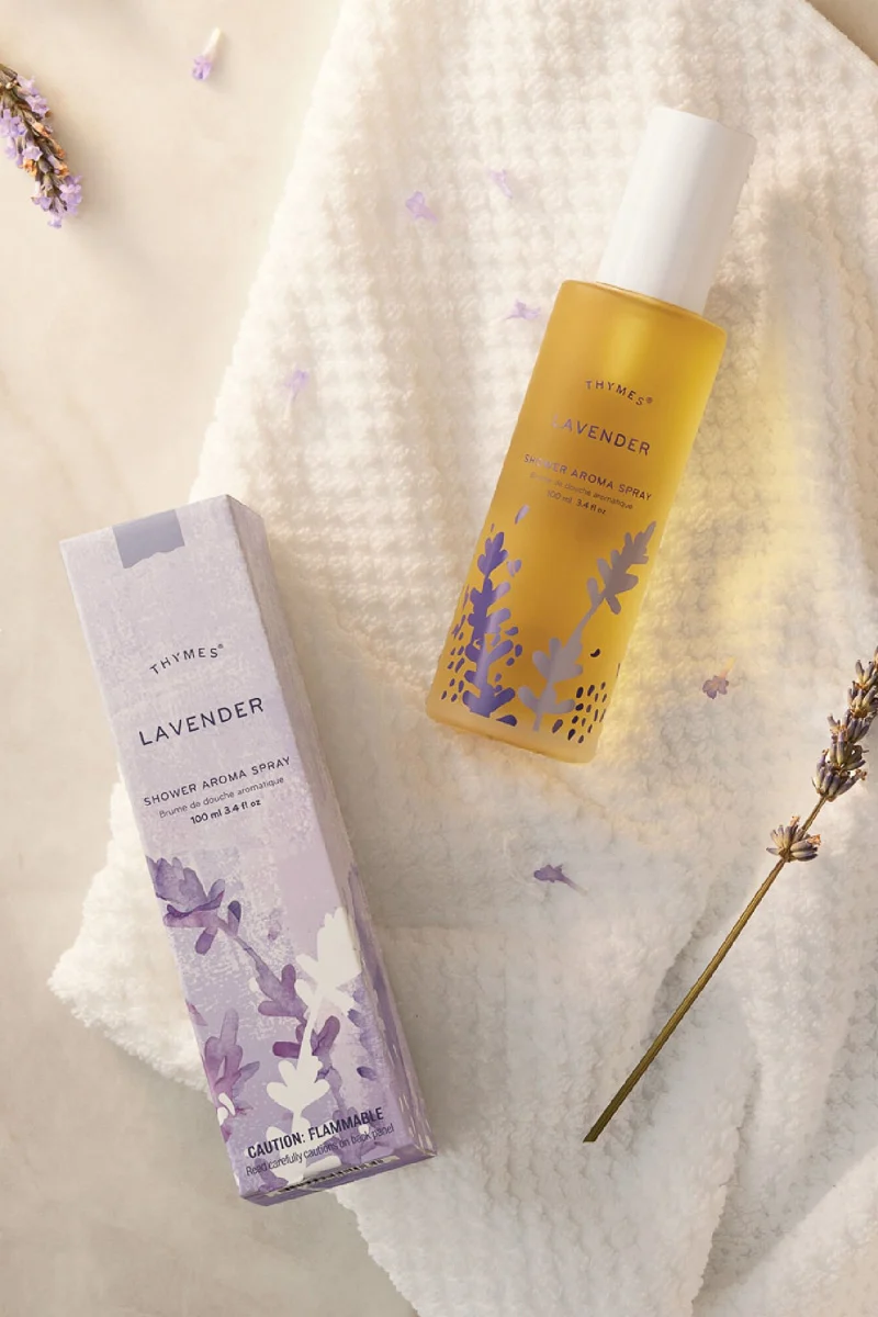 Thymes Lavender Shower Aroma Spray - Image 2