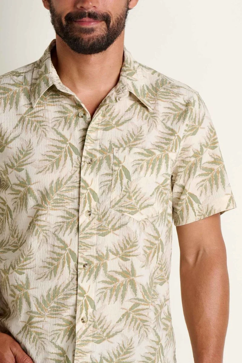 Toad & Co. Mens Fletcher Shirt M Salt Print - Image 3