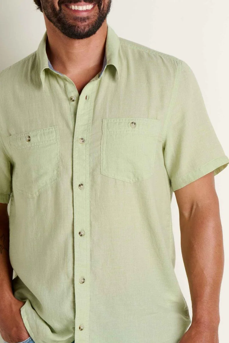 Toad & Co. Mens Honcho Shirt M Wintergreen - Image 3