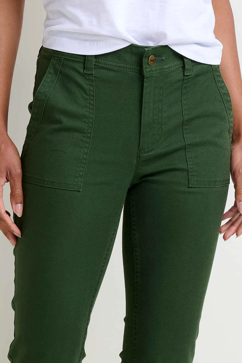 Toad & Co Women's Earthworks Pant Size 12 Epidote - Image 4