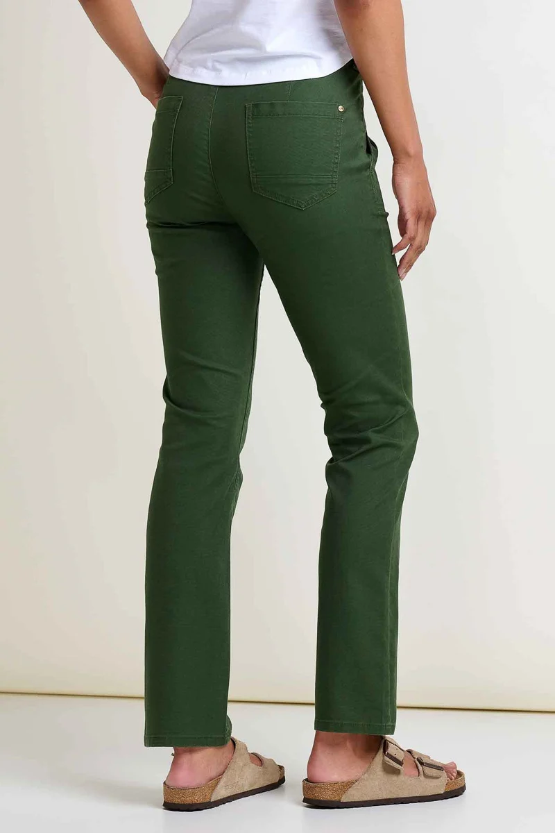 Toad & Co Women's Earthworks Pant Size 12 Epidote - Image 2