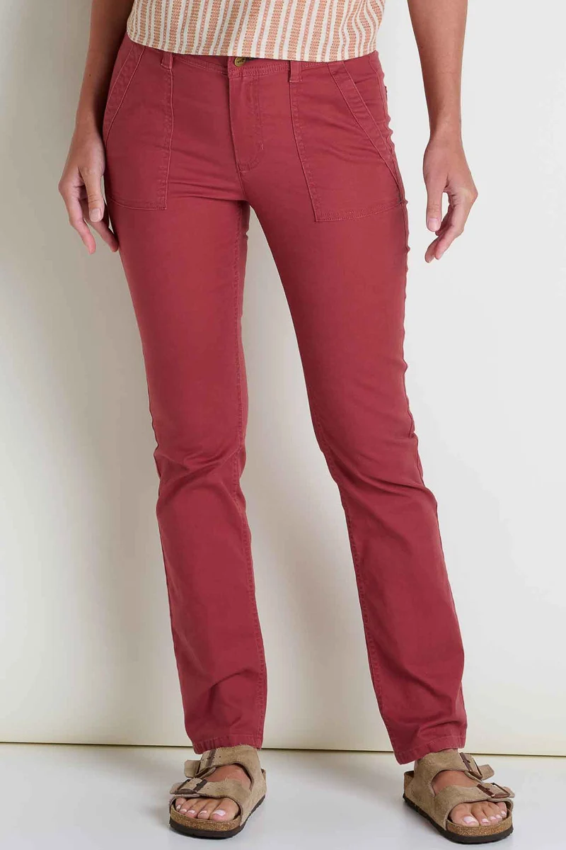 Toad & Co Women's Earthworks Pant Size 12 Sundown - Image 2