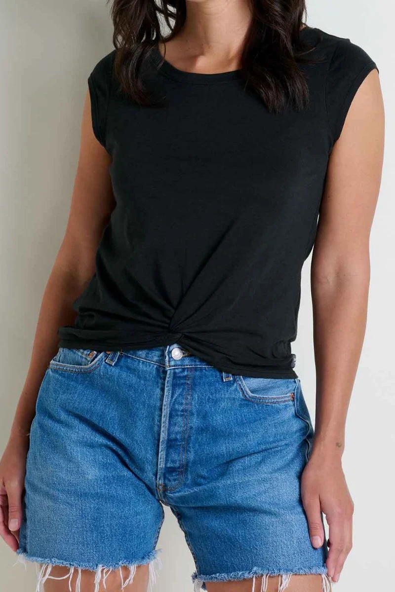 Toad & Co. Women's Anza Tee L Black