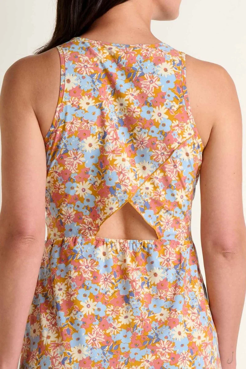 Toad & Co. Women's Sunkissed Maxi Dress XL Sunset Print - Image 4