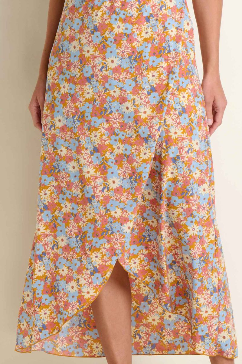Toad & Co. Women's Sunkissed Maxi Dress XL Sunset Print - Image 5