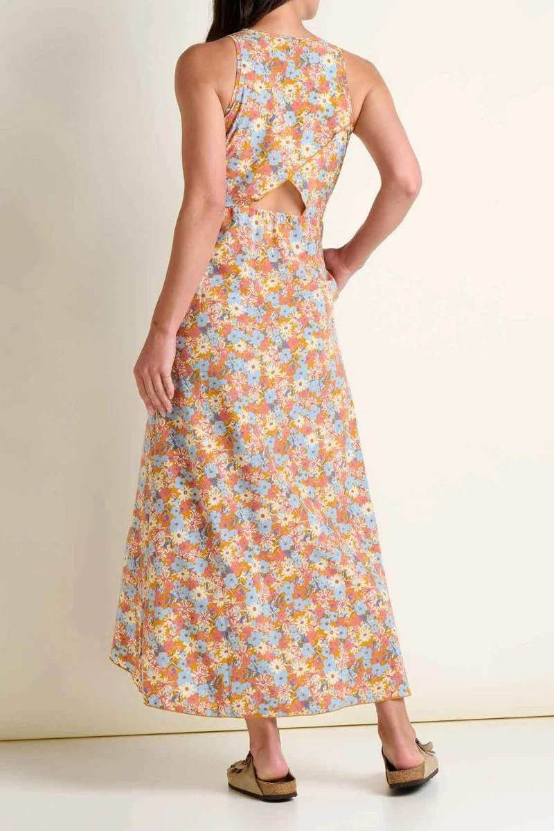Toad & Co. Women's Sunkissed Maxi Dress XS Sunset Print - Image 5