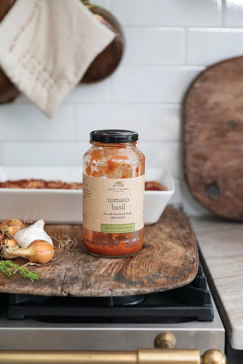 Finch + Fennel Tomato Basil Marinara Sauce