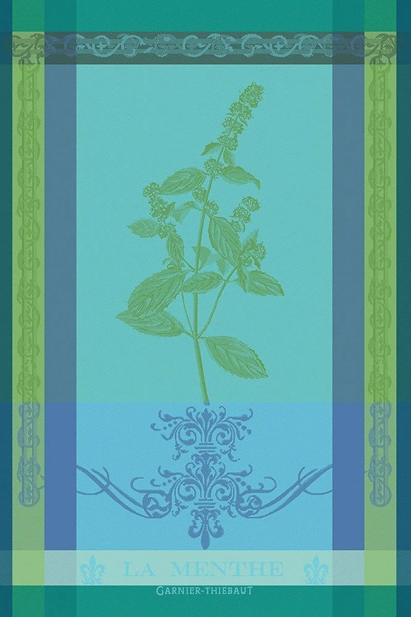 Garnier-Thiebaut Brin De Menthe Chlorophylle Kitchen Towel - Image 2