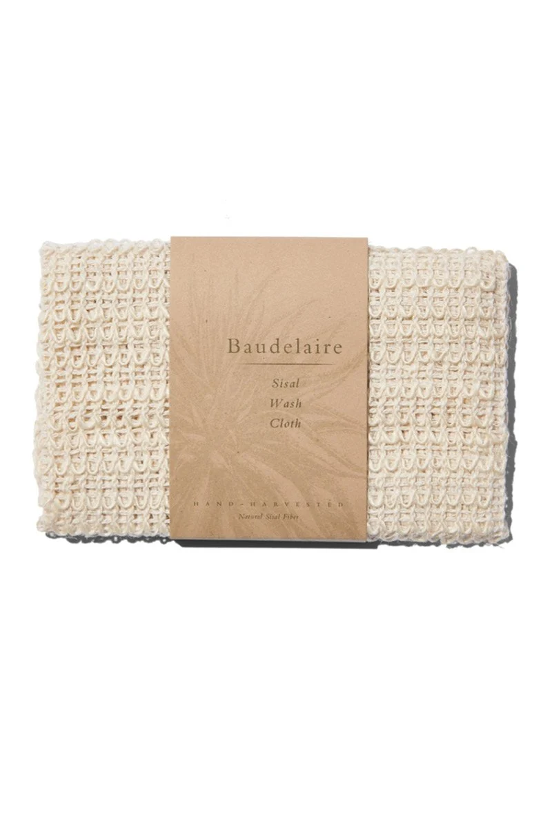 Baudelaire Sisal Wash Cloth