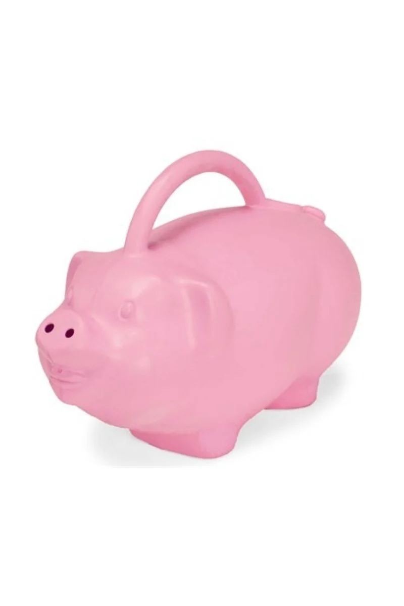 Novelty Pink Pig Watering Can